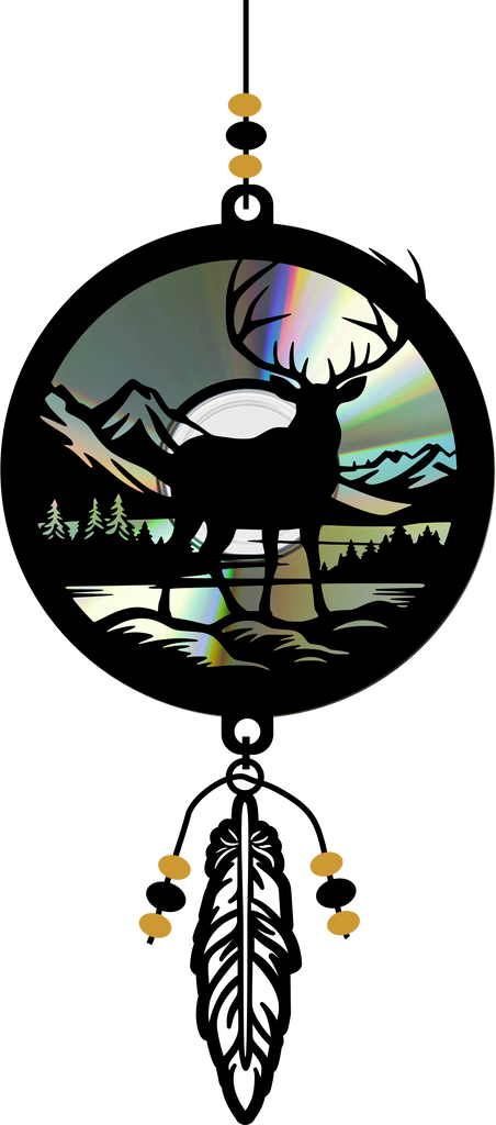 SUN004 Suncatcher kit - Elk