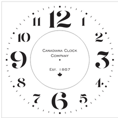 M0219 Canadiana Clock - 24" only