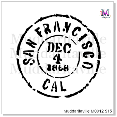 M0012 San Francisco Postal Cancellation Mark