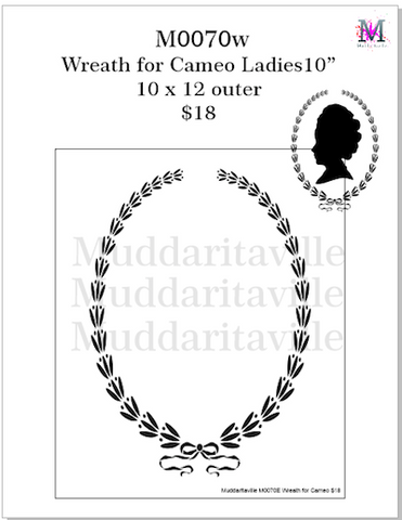 M0070w Wreath for Cameo Ladies