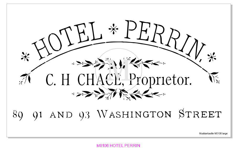 M0106 Hotel Perrin