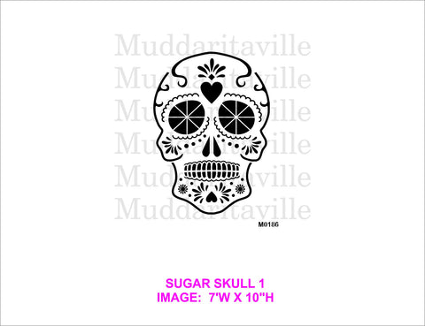M0186 Sugar Skull 1
