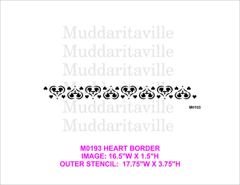 M0193 Heart border