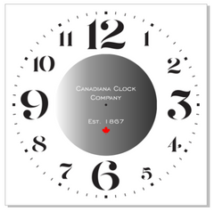 M0219 Canadiana Clock - 24" only