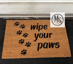 S0416 Wipe your paws