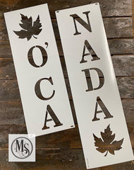 S0523 O'Canada Vertical design - multiple sizes available