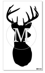 M0145 Deer stencil - 3 options