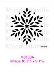 M0180 Snowflake -4 designs to choose from