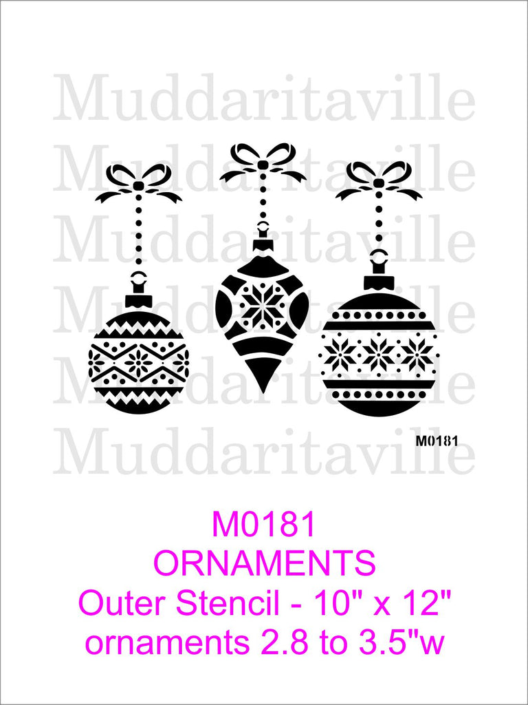 M0181 ORNAMENTS