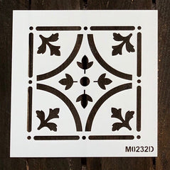 M0232 6" tile stencils