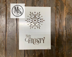 S0667 Frosty Family Stencils