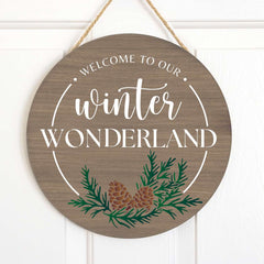 S0902 PIne Cone Seasonal Designs - 4 different sayings 10" IMAGE options