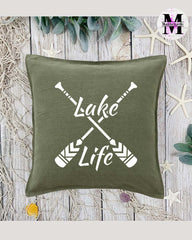 D0040 Lake Life Reusable Stencil Digital Download File - 2 designs