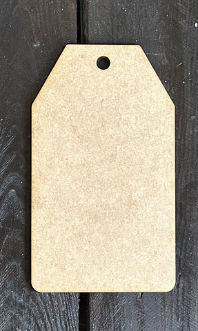 W0019 MDF Tag with hang hole