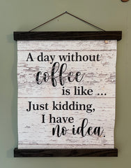 D0043 printable - A Day without Coffee