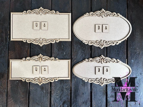 W0030 Ornate Frame Sets - 2 Styles - 2 size options of each