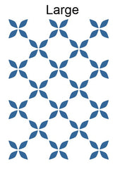 M0416 "X" lattice pattern - 4 options