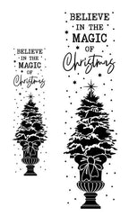 S0859 Magic of Christmas Tree in Urn -3 size options