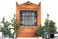 Christmas Countdown Bingo is a unique vintage Christmas-themed stencil designed to countdown Christmas from December 1st to the 25th. Designed on a Bingo Card with an ornament and tree graphic. Perfect for signs, pillows, as gifts, and of course, for the Bingo lover in your life!
