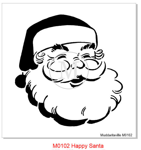 M0102 Happy Santa