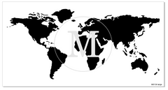 M0136 World Map