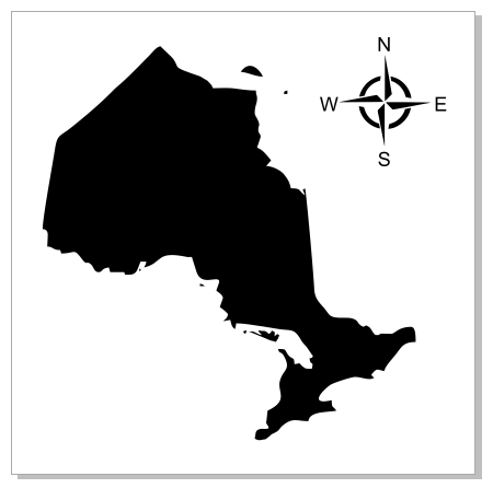 M0140 Ontario Map