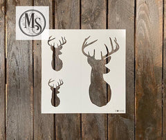 M0145 Deer stencil - 3 options
