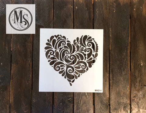 M0214 Decorative Heart - 2 sizes