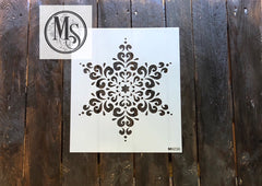 M0238 Snowflake Mandala 1