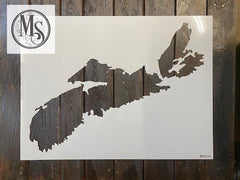 M0243 Nova Scotia Map