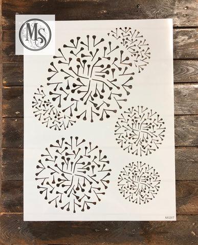 M0267 Decorative Circle Stencil