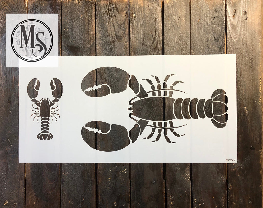 M0272 Lobster Stencils
