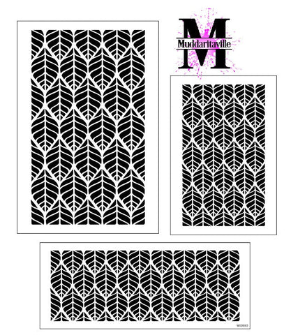 M0399 Leaf Pattern - 3 size options