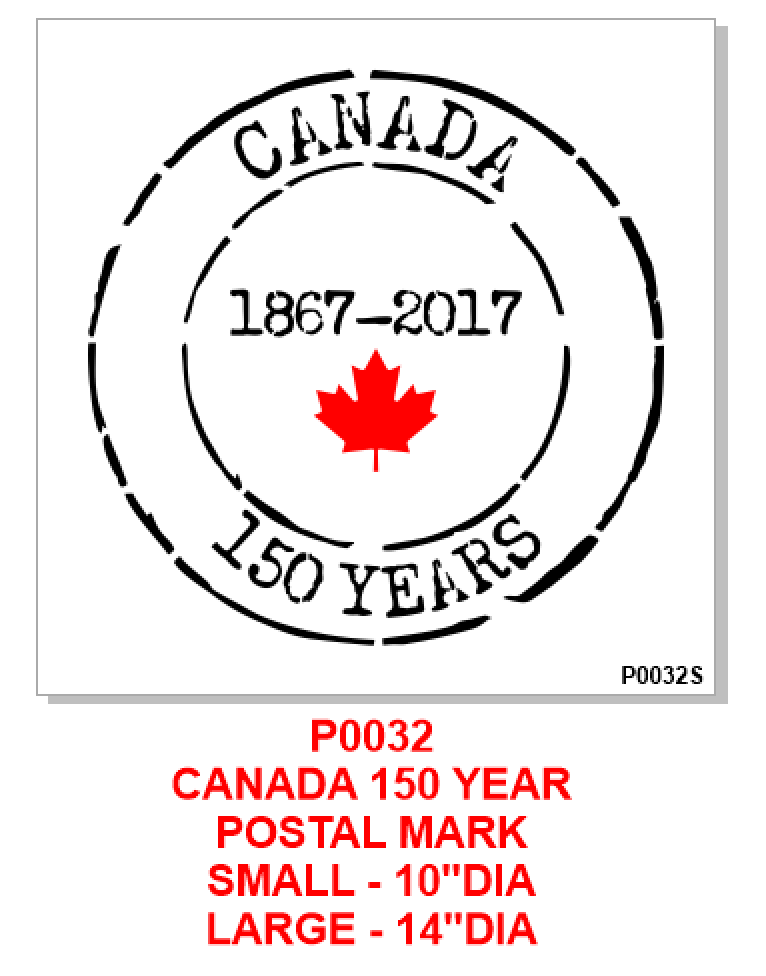 P0032 CANADA 150 POSTAL