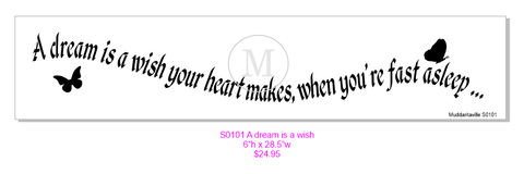 S0101 A dream is a wish your heart makes