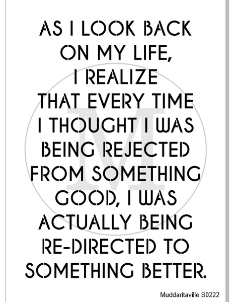 S0222 As I look back, plain text β Muddaritaville Studio