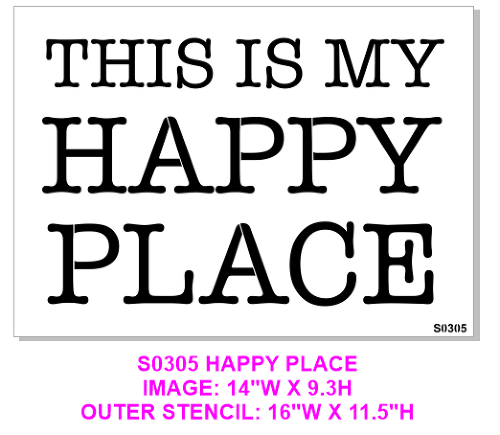S0305 MY HAPPY PLACE