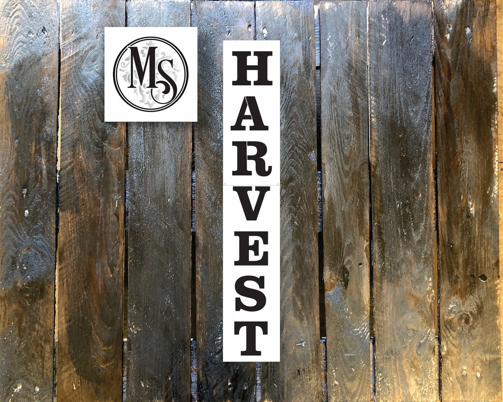 S0410 Harvest Vertical Sign