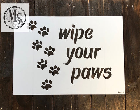 S0416 Wipe your paws