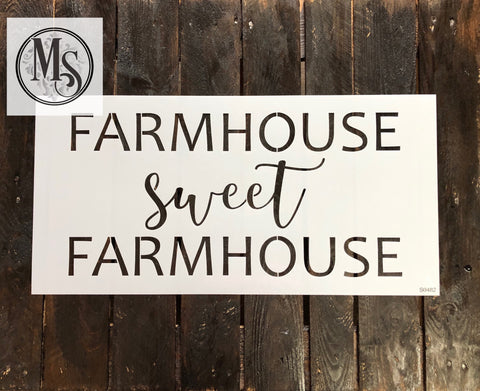 S0482 Farmhouse Sweet Farmhouse - 1 size only