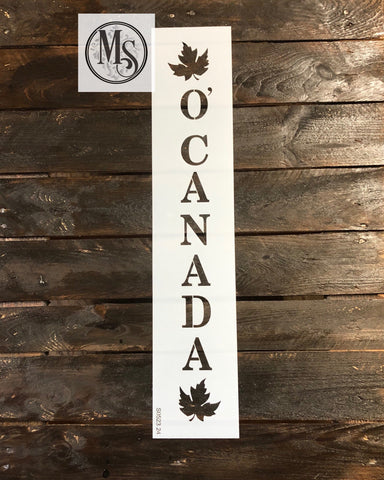 S0523 O'Canada Vertical design - multiple sizes available