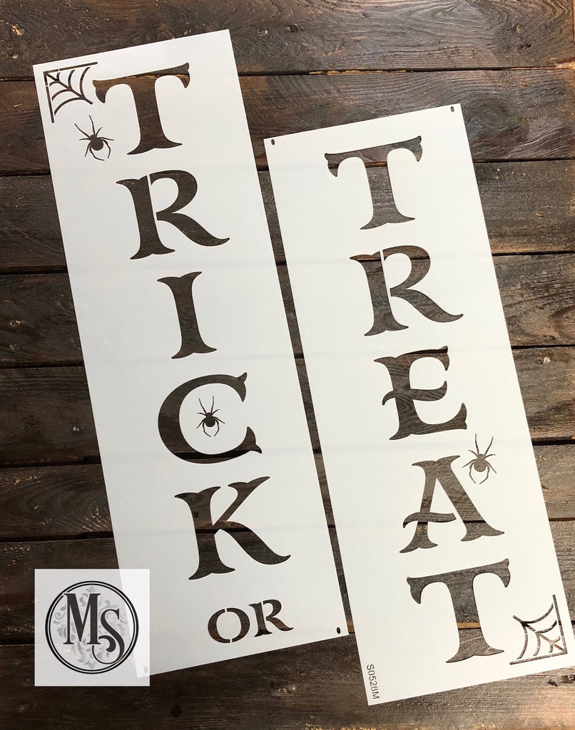 S0528 Trick or Treat Vertical Sign - 3 sizes