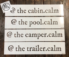 S0529 .calm sayings - 4 different