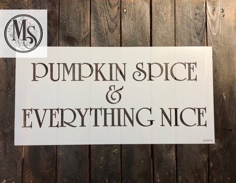 S0540 Pumpkin Spice - 2 sizes available