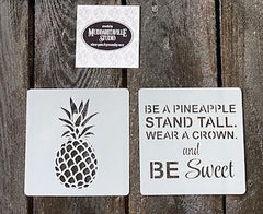 S0618 Coaster Stencil Sets - 2 stencils per set