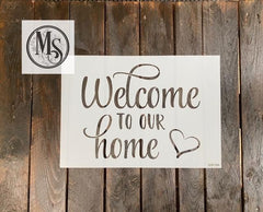 S0619 Welcome to our home - 3 different designs