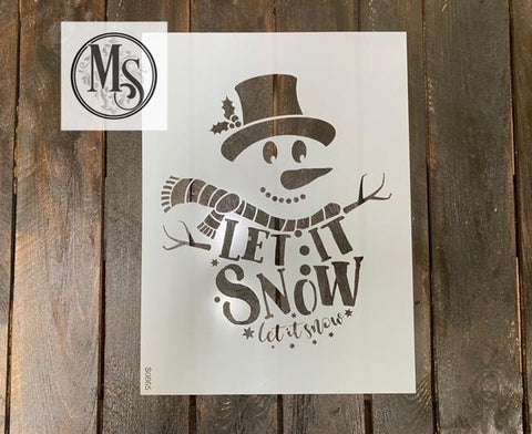 S0665 - Let it Snow, Snowman