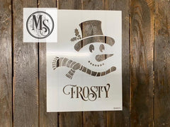 S0667 Frosty Family Stencils