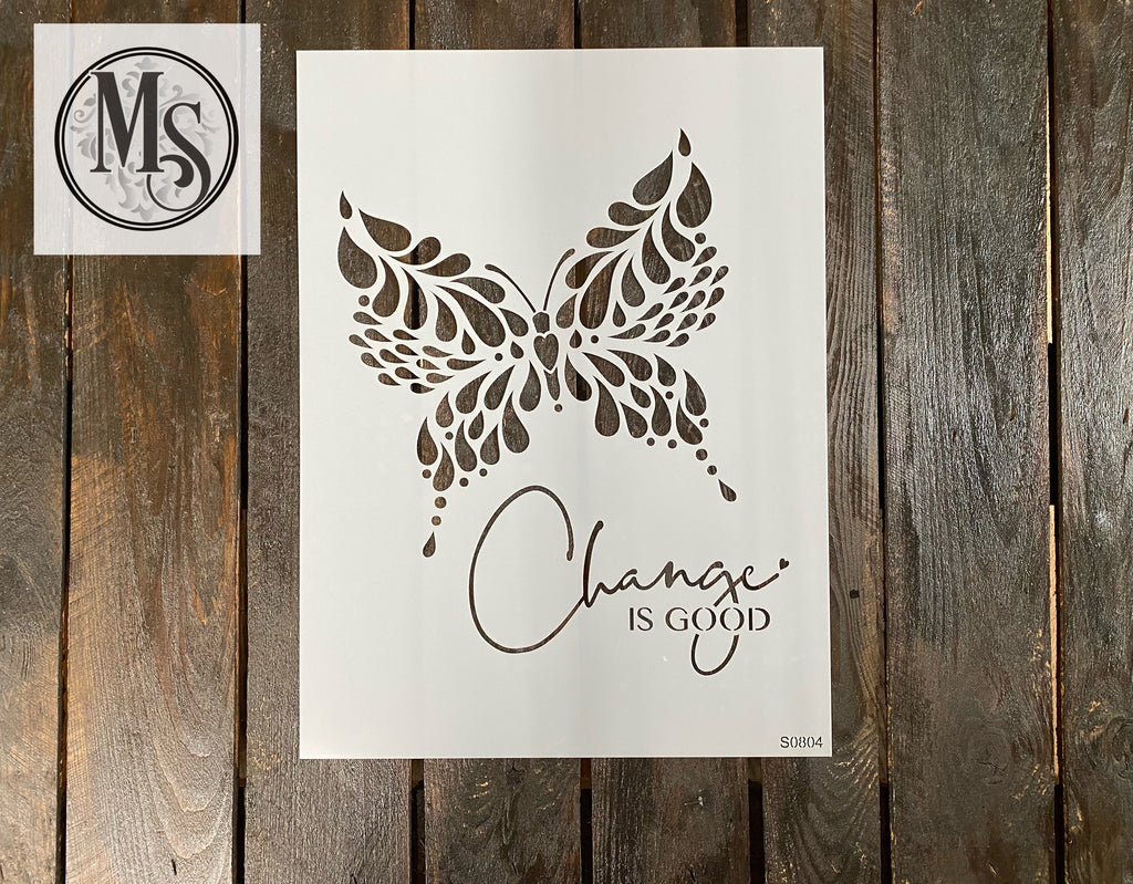 S0804 Change Designs with butterfly