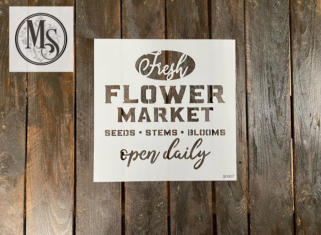 S0807 Fresh Flower Market